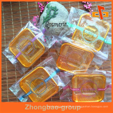 Pequeña seguridad de los alimentos OPP selló la bolsa clara del bolso con la impresión para el embalaje Tortas / panes / galletas / galletas
